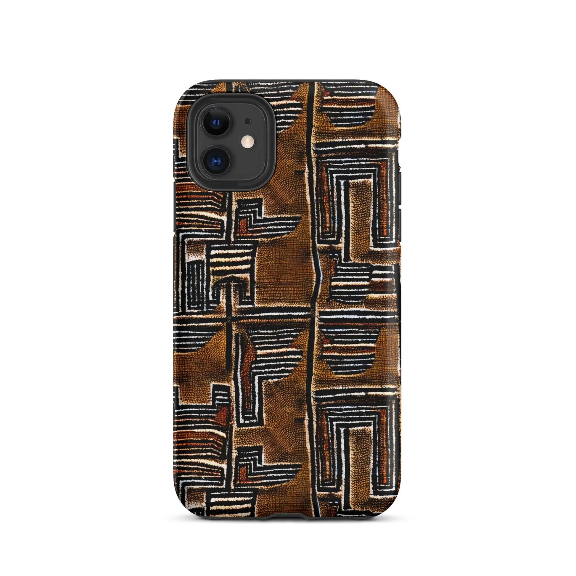 Malian Mud Cloth Tough MagSafe iPhone® Case - The Global Wanderer