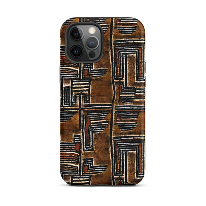 Malian Mud Cloth Tough MagSafe iPhone® Case - The Global Wanderer