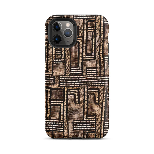 Malian Mud Cloth Tough MagSafe iPhone® Case - The Global Wanderer