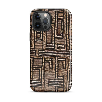 Malian Mud Cloth Tough MagSafe iPhone® Case - The Global Wanderer