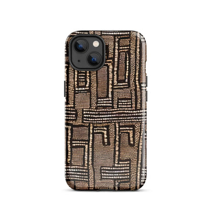 Malian Mud Cloth Tough MagSafe iPhone® Case - The Global Wanderer