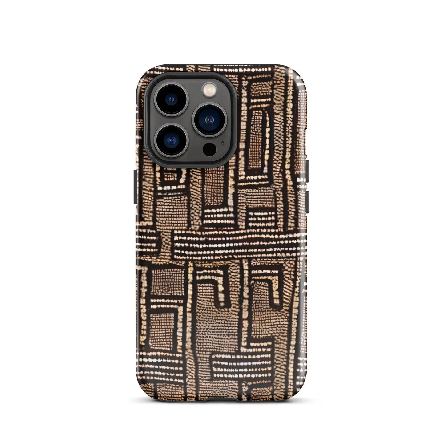 Malian Mud Cloth Tough MagSafe iPhone® Case - The Global Wanderer