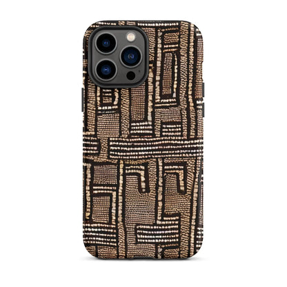 Malian Mud Cloth Tough MagSafe iPhone® Case - The Global Wanderer