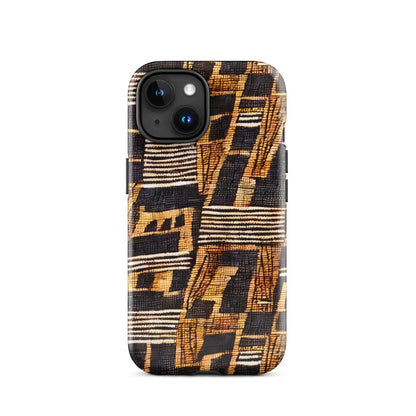 Malian Mud Cloth Tough MagSafe iPhone® Case - The Global Wanderer