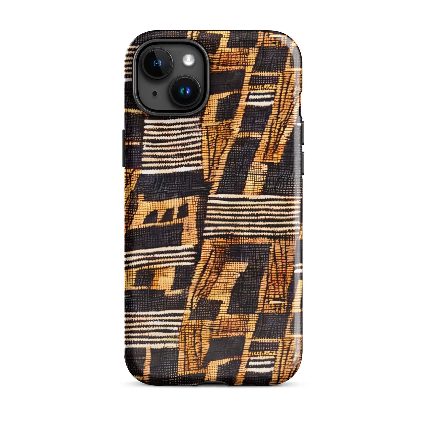 Malian Mud Cloth Tough MagSafe iPhone® Case - The Global Wanderer