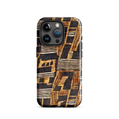 Malian Mud Cloth Tough MagSafe iPhone® Case - The Global Wanderer