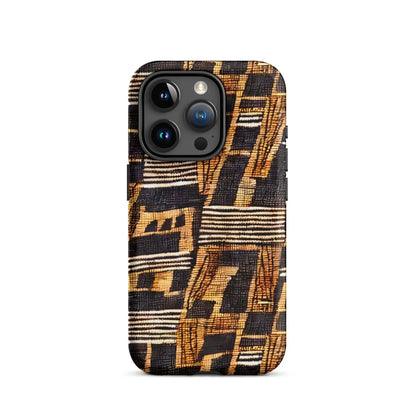 Malian Mud Cloth Tough MagSafe iPhone® Case - The Global Wanderer