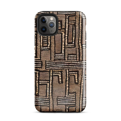 Malian Mud Cloth Tough MagSafe iPhone® Case - The Global Wanderer