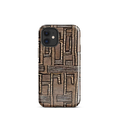 Malian Mud Cloth Tough MagSafe iPhone® Case - The Global Wanderer