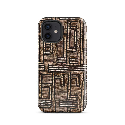 Malian Mud Cloth Tough MagSafe iPhone® Case - The Global Wanderer