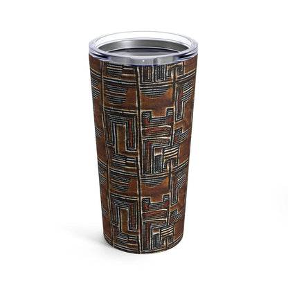 Malian Mud Cloth Tumbler - The Global Wanderer