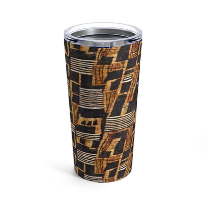 Malian Mud Cloth Tumbler - The Global Wanderer