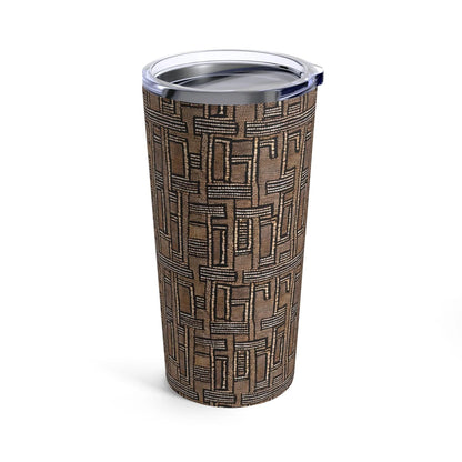 Malian Mud Cloth Tumbler - The Global Wanderer