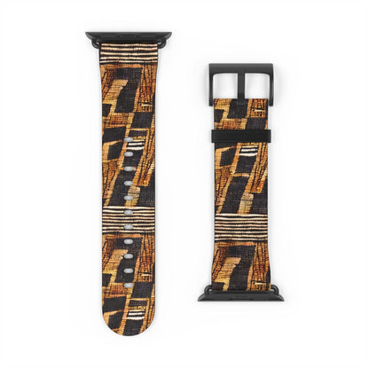 Malian Mud Cloth Watch Band - The Global Wanderer