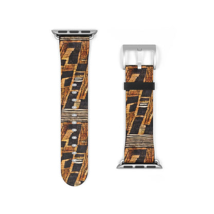 Malian Mud Cloth Watch Band - The Global Wanderer