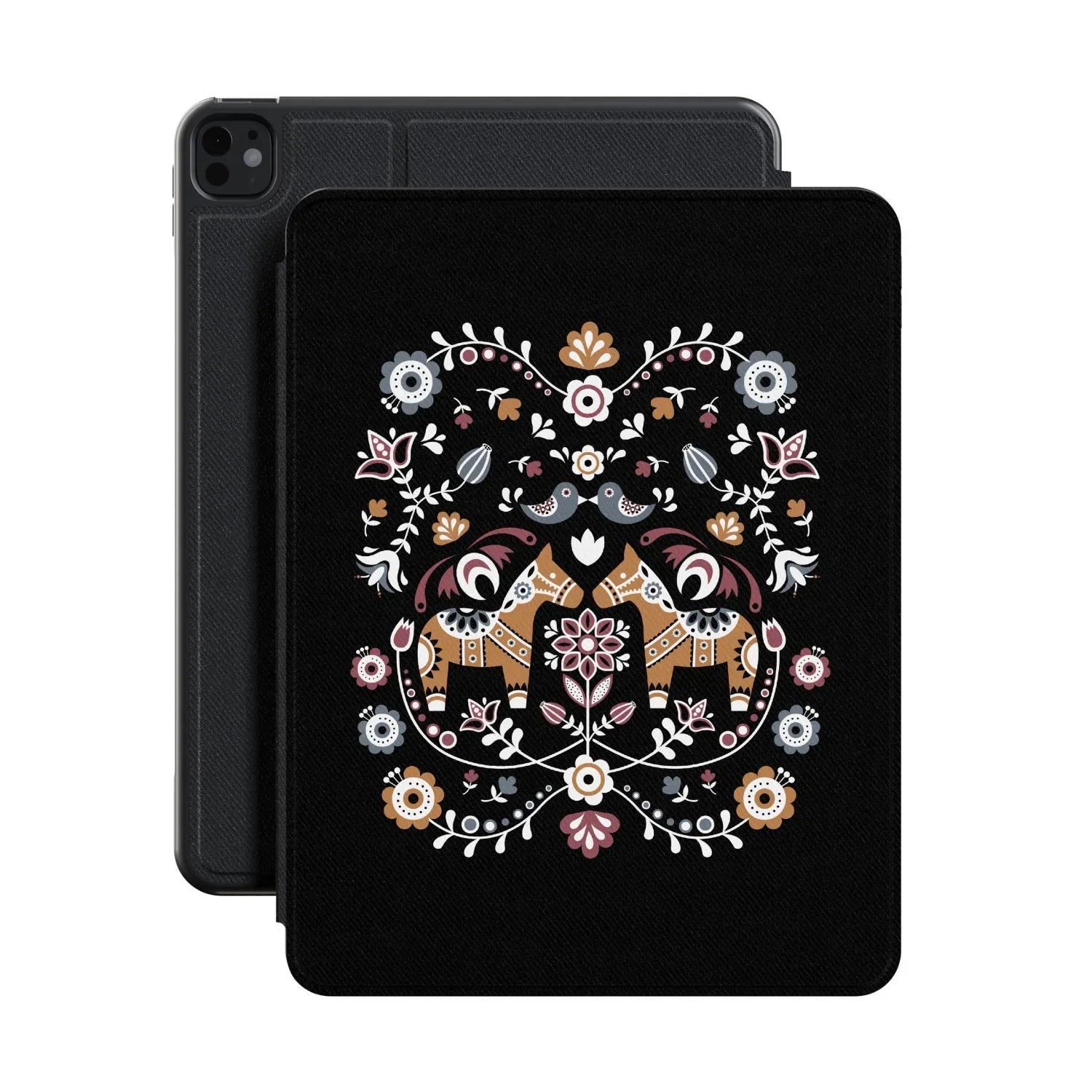 Månskugga Dala Horse iPad Case - The Global Wanderer