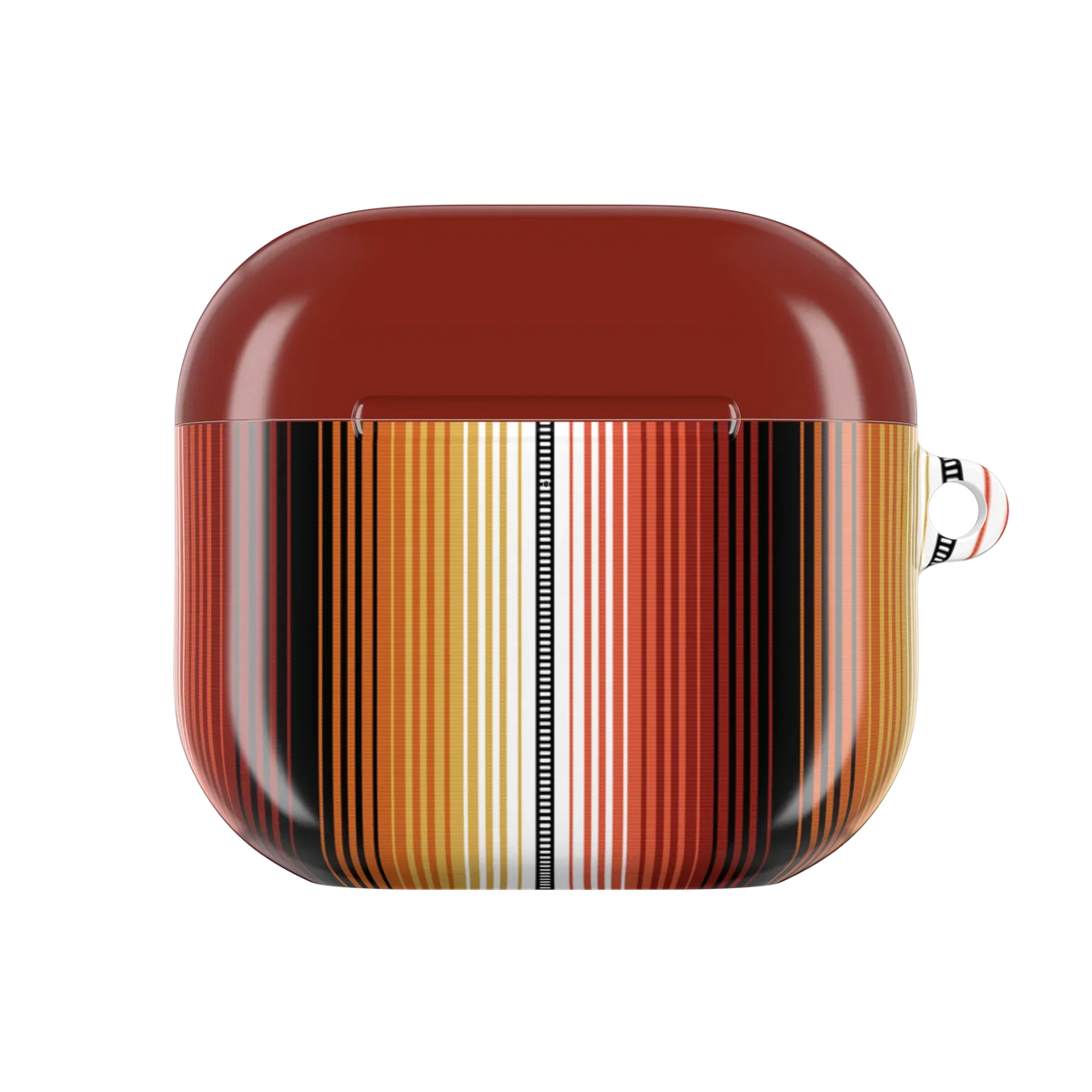 Mazatlán Paprika Serape AirPods 4 Case - The Global Wanderer