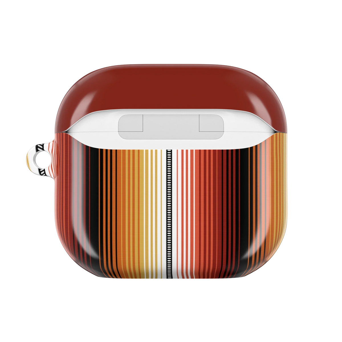 Mazatlán Paprika Serape AirPods 4 Case - The Global Wanderer