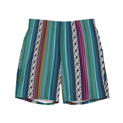 Mexican Aztec Men's Swim Trunks - The Global Wanderer