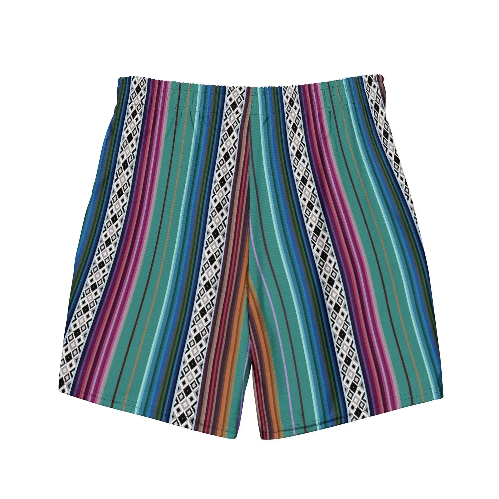 Mexican Aztec Men's Swim Trunks – The Global Wanderer