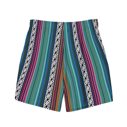 Mexican Aztec Men's Swim Trunks - The Global Wanderer