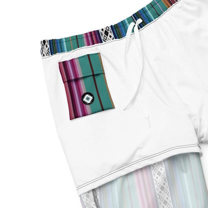 Mexican Aztec Men's Swim Trunks - The Global Wanderer