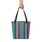 Mexican Aztec Print Tote Bag - The Global Wanderer