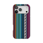 Mexican Aztec Tough MagSafe iPhone case - The Global Wanderer