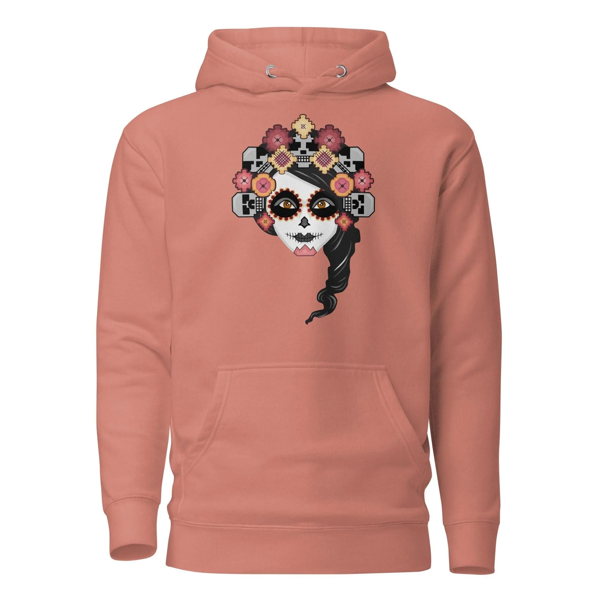 Mexican Catrina Hoodie - The Global Wanderer