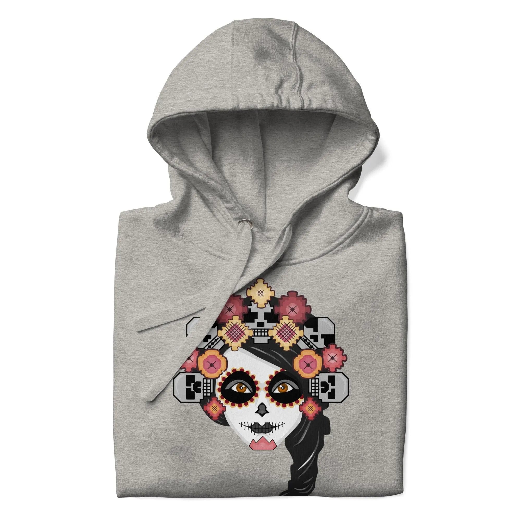 Mexican Catrina Hoodie - The Global Wanderer