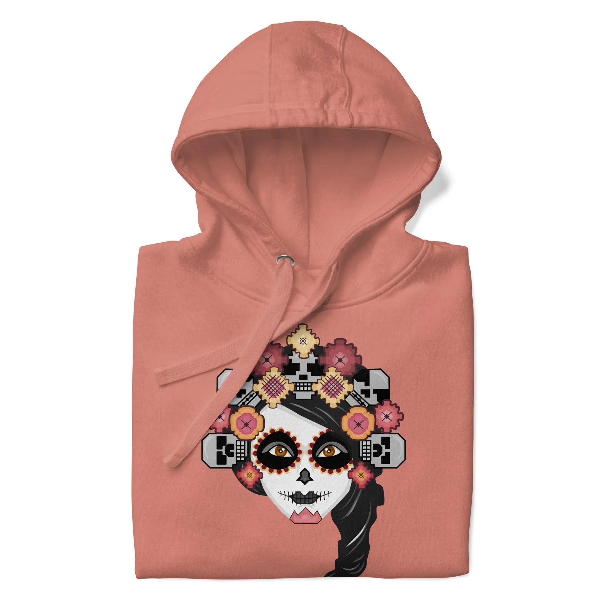 Mexican Catrina Hoodie - The Global Wanderer