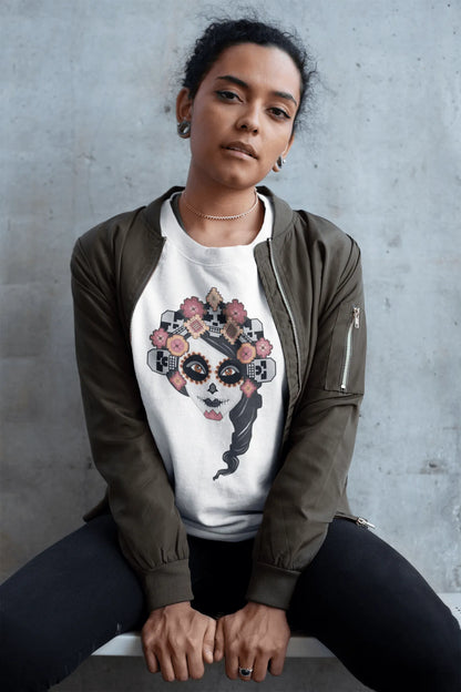 Mexican Catrina Sweatshirt - The Global Wanderer