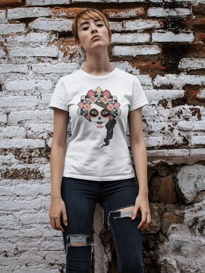 Mexican Catrina T-Shirt - The Global Wanderer