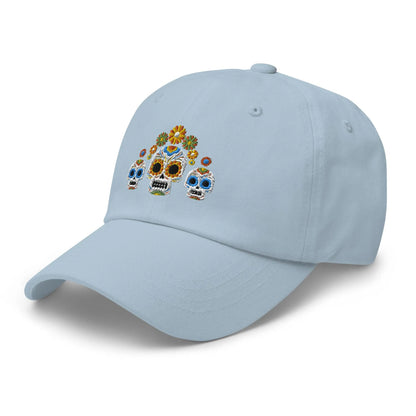 Mexican Day of the Dead Embroidered Dad Hat - The Global Wanderer