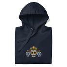 Mexican Day of the Dead Embroidered Hoodie - The Global Wanderer