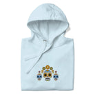 Mexican Day of the Dead Embroidered Hoodie - The Global Wanderer