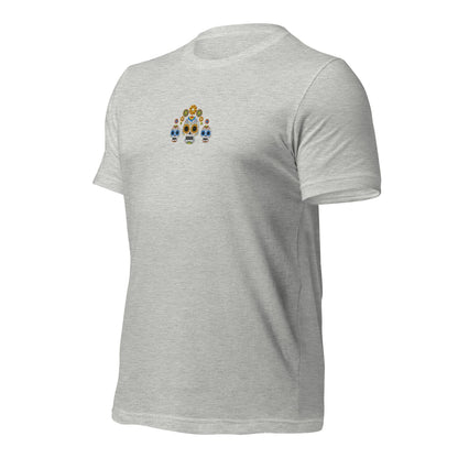 Mexican Day of the Dead Embroidered T-Shirt - The Global Wanderer