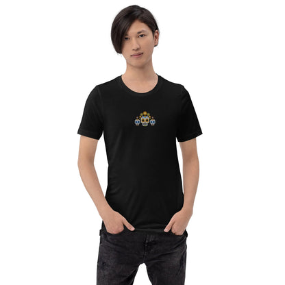 Mexican Day of the Dead Embroidered T-Shirt - The Global Wanderer