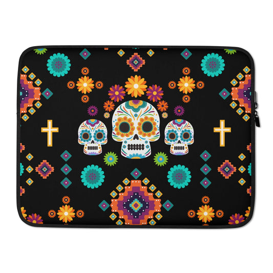 Mexican Day of the Dead Laptop Case - The Global Wanderer