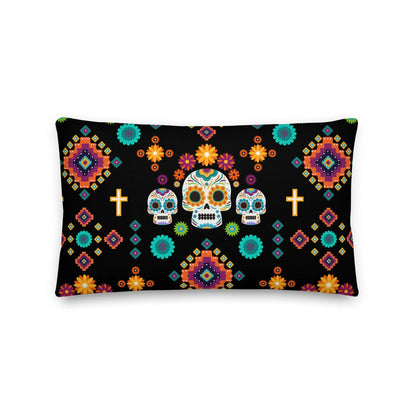 Mexican Day of the Dead Pillow - The Global Wanderer