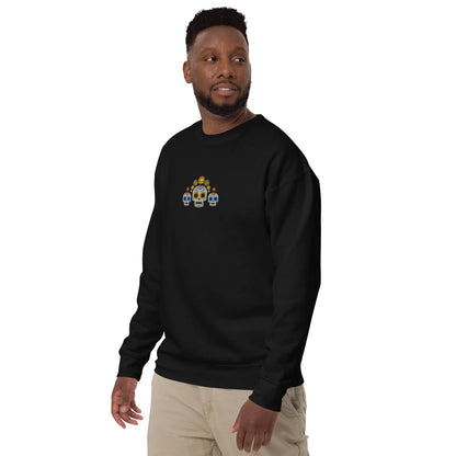 Mexican Day of the Dead Sweatshirt - Embroidered - The Global Wanderer