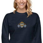 Mexican Day of the Dead Sweatshirt - Embroidered - The Global Wanderer