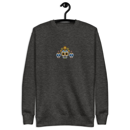 Mexican Day of the Dead Sweatshirt - Embroidered - The Global Wanderer