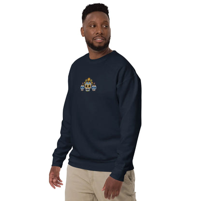 Mexican Day of the Dead Sweatshirt - Embroidered - The Global Wanderer