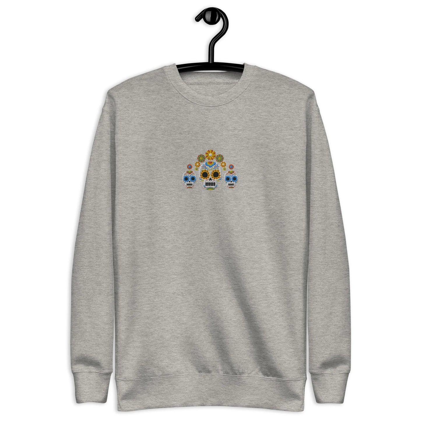 Mexican Day of the Dead Sweatshirt - Embroidered - The Global Wanderer