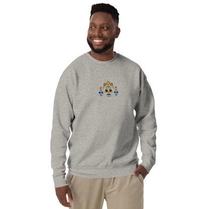 Mexican Day of the Dead Sweatshirt - Embroidered - The Global Wanderer