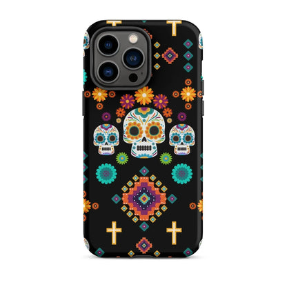 Mexican Day of the Dead Tough MagSafe iPhone® Case - The Global Wanderer