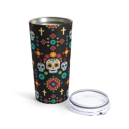 Mexican Day of the Dead Tumbler - The Global Wanderer