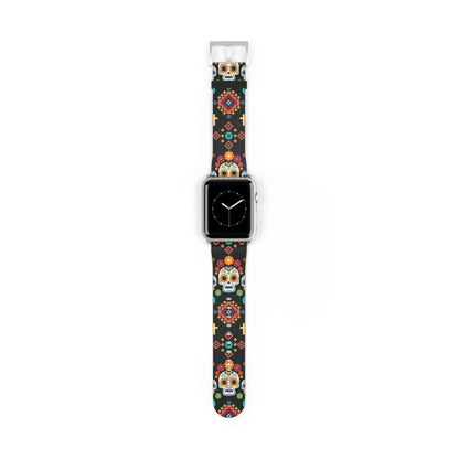 Mexican Day of the Dead Watch Band - The Global Wanderer