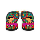Mexican Icon Frida Flip Flops - The Global Wanderer